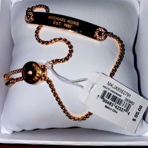 Michael Kors Gold Logo Bracelet NWT
